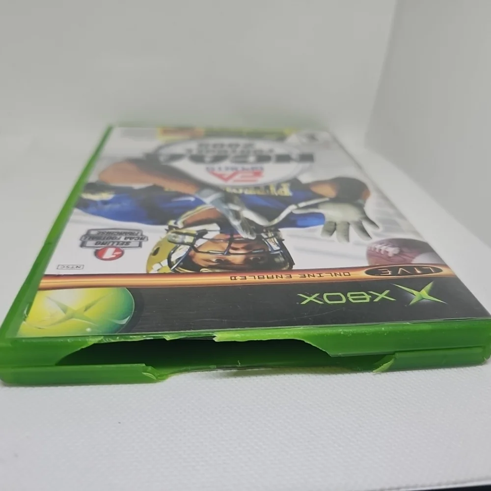 Xbox NCAA Football 2005 And Top Spin Tennis Double Game Combo - CIB/Tested